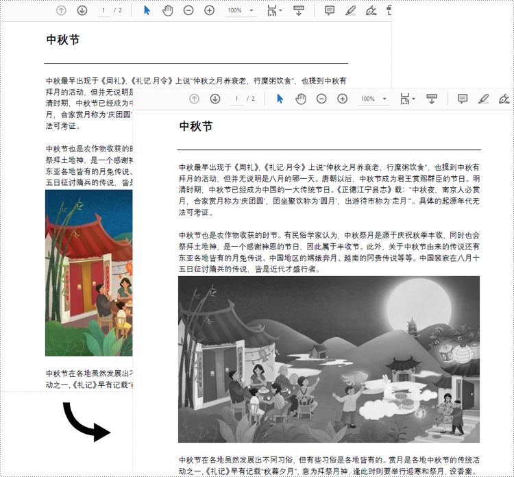 python 将 pdf 转换为灰度(黑白)或线性化 pdf